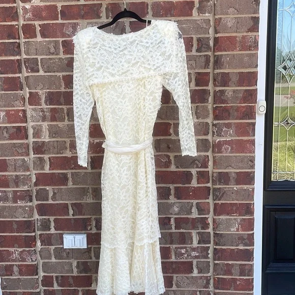 🤍Jessica McClintock Lacy Dress🤍 - Picture 12 of 13